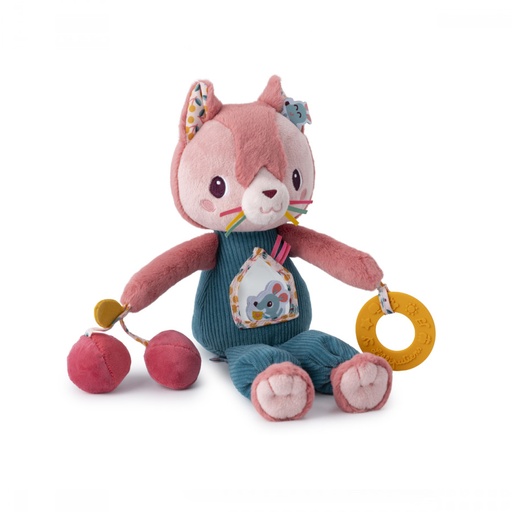 [550825] Lilliputiens | Activiteitenknuffel Jeanne Multi-Activiteitenkat 