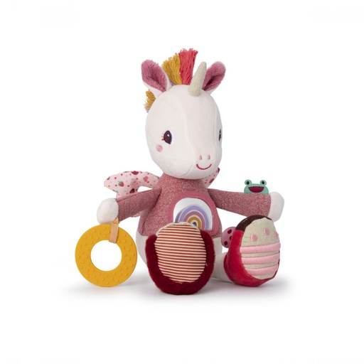[550826] Lilliputiens | Activiteitenknuffel Lena Multi-activiteiteneenhoorn