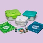 [551020] Cheeky Wipes | Baby Wipes Workhorse White All-In-One Kit  Blue/Green