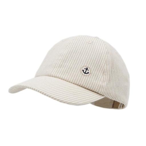 Maximo | Pet Little Anchor Gestreept Velcro Sluiting Beige