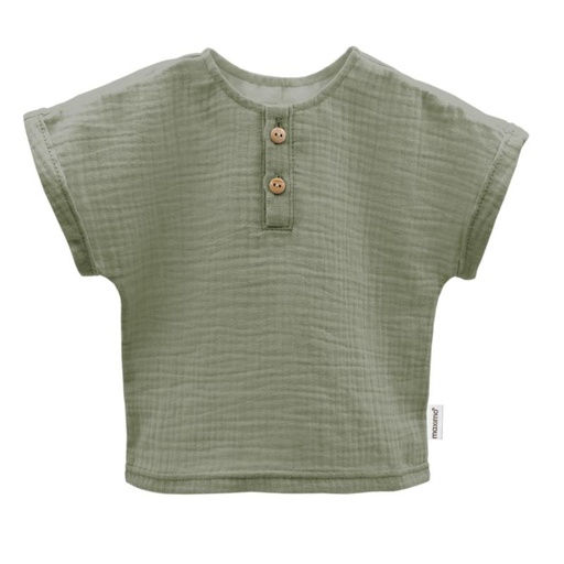 Maximo | Hemd Muslin Groen