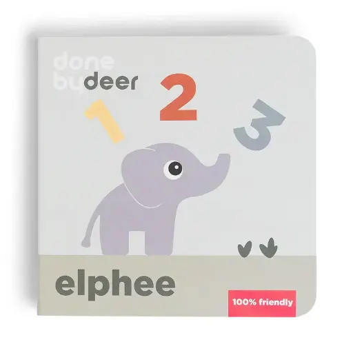 [551275] Done by Deer | Boek Counting Elphee Tellen Karton