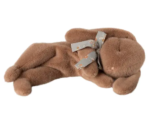 [551339] Maileg | Sleeping bunny plush Bruin Small - Soft