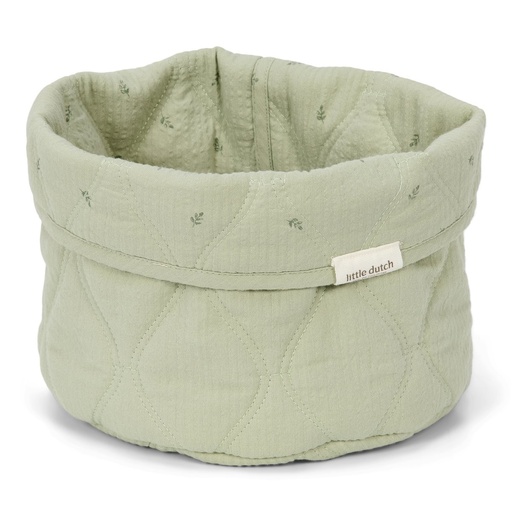 [551416] Little Dutch | Verzorgingsmand Pure Sage Klein Groen