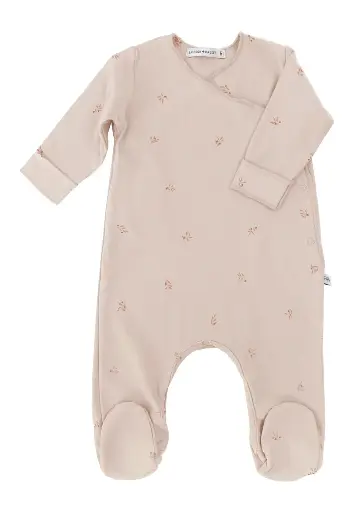 [551471] Bamboom | Kruippak Pure Olives All over Olijftakjes Beige 3M