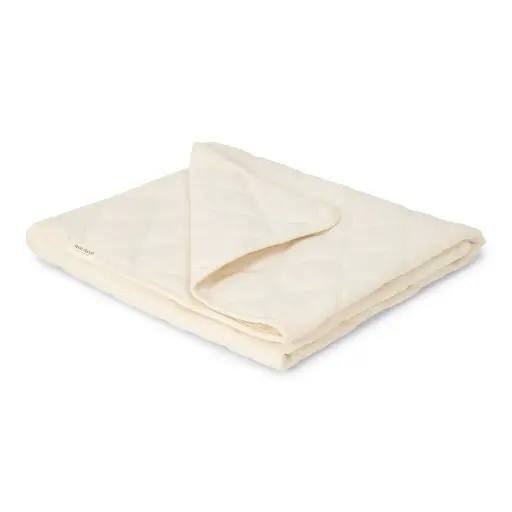 [551504] Little Dutch | Deken Wieg Pure Soft White Quilted 70x100cm