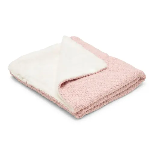 [551507] Little Dutch | Deken Ledikant Pure Blossom Gebreid 110x140cm