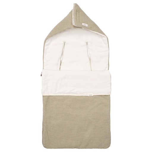 [551532] Koeka | Voetenzak Malaga 0+ 3/punts Katoen/Fleece Sage