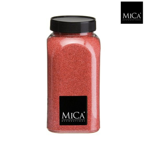 [551645] Mica | Decoratie Zand Rood 650ml