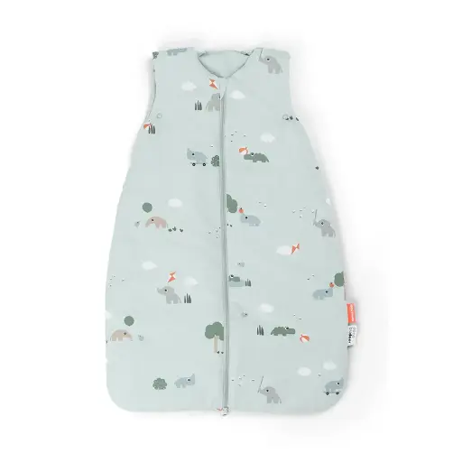 [551709] Done By Deer | Slaapzak Playground Blue 2.5TOG All Over Dieren Blauw 70cm 