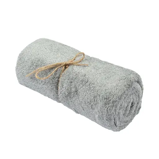 [551719] Timboo | Handdoek Moon Blue XL Bamboe 100x150cm