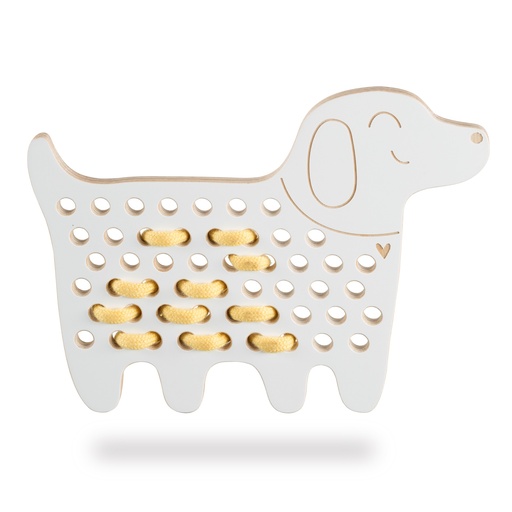 [551747] Milin | Educatief Speelgoed Charlie The Dog Rijgspeelgoed