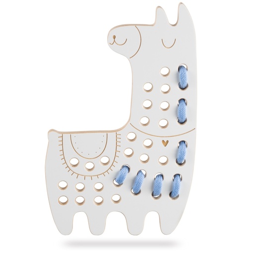 [551749] Milin | Educatief Speelgoed Lily The Lama Rijgspeelgoed