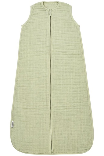 [551764] Meyco | Slaapzak Pre-Washed Hydrofiel Zomer 0.5TOG Soft Olive 70cm