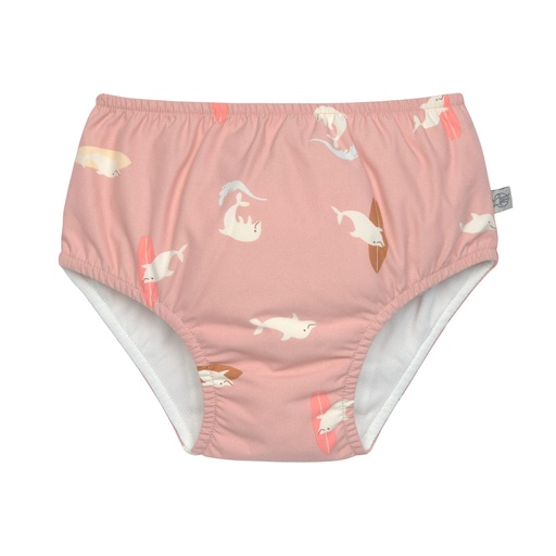 Laessig | Zwemslip Dolphin Peach All Over Dolfijn Zwemluier