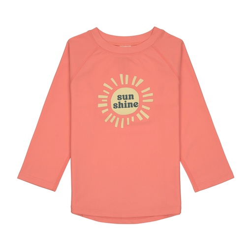 Laessig | Zwemshirt Rashguard Sunshine Coral Lange Mouw