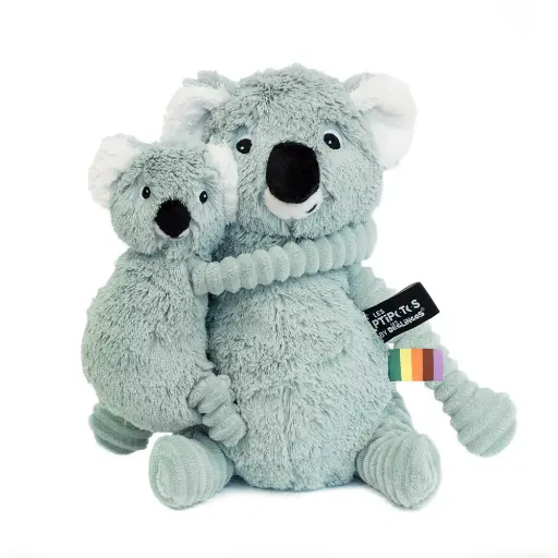 [552016] Les Ptipotos | Knuffel Plushe Trankilou The Koala Mama & Baby Mint