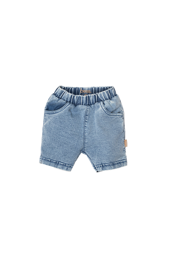 Bess | Short Jog Denim Stone Wash