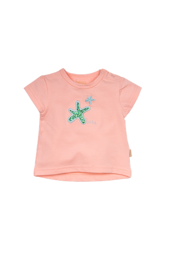 Bess | T-Shirt Starfish Terra Korte Mouw