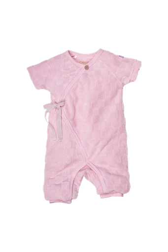Bess | Kruippak Wrap Towelling Peach Powder