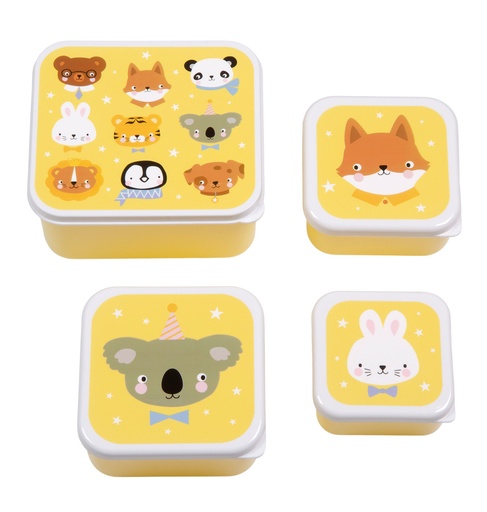[552310] A Lovely Little Company | Lunch & Snackdoos Animal Friends