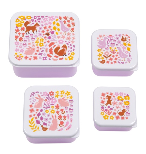 [552323] A Lovely Little Company | Lunch & Snackdoos Flower Garden