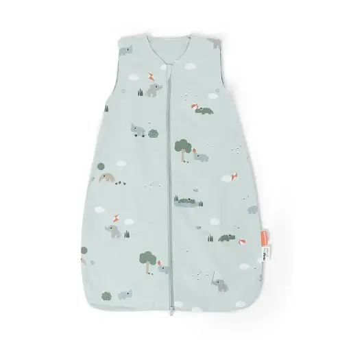[552331] Done By Deer | Slaapzak Playground Blue 1.0 TOG All Over Dieren Blauw 70cm