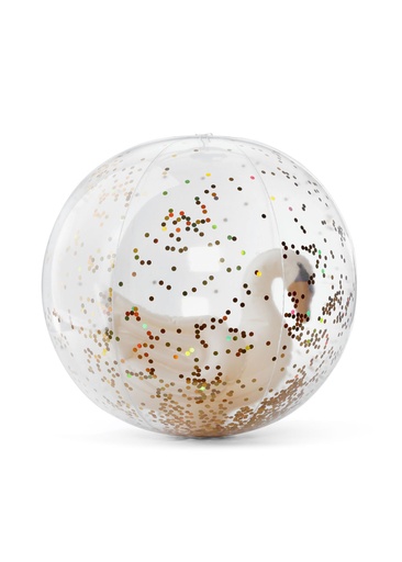 [552365] Konges Slojd | Strandspeelgoed Swan Beach Ball Ø40cm