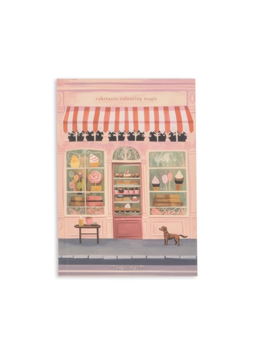 [552395] Konges Slojd | Boek Mini Painting Book Pink Kleurboek
