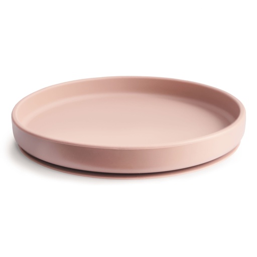 [552410] Mushie | Plat Bord Plate Rond Shifting Sand Siliconen met Zuignap