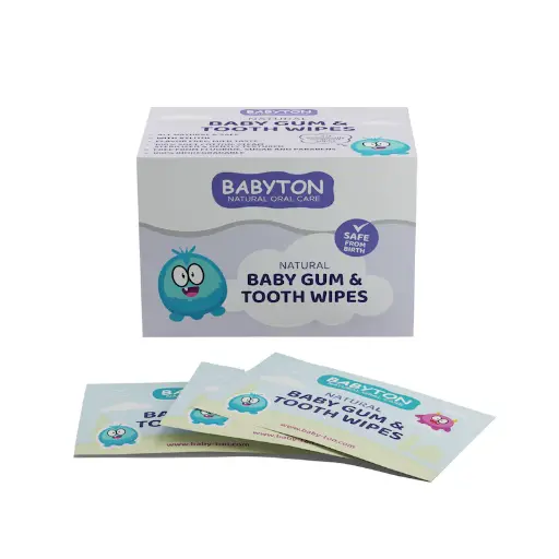 [552509] Babyton | Baby Gum & Tooth Wipes 25st