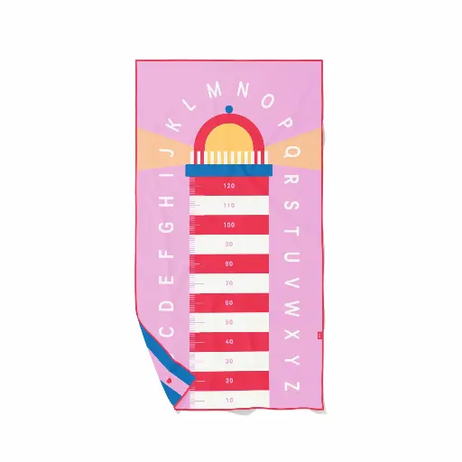 [552577] Quut | Strandhanddoek Play Towel L Lighthouse (180cm x 100cm )