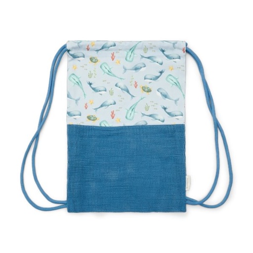 [552599] Little Dutch | Turnzak Strandtas Ocean Sea Life Boys Multicolor