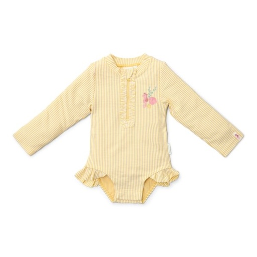 Little Dutch | Badpak Girls Ocean Treasures Yellow