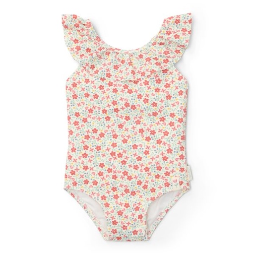 Little Dutch | Zwemshirt Girls Sunny Flowers Multicolor