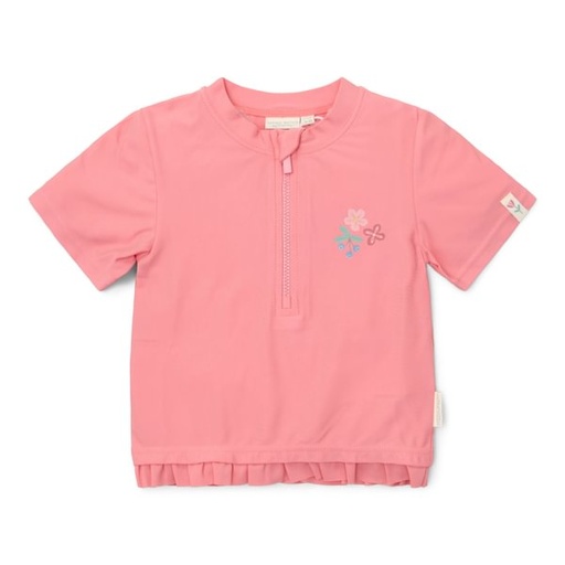 Little Dutch | Zwemshirt Girls Sunny Flowers Rouge