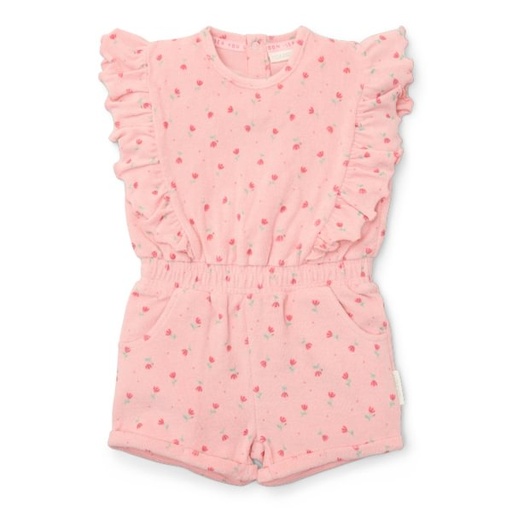 Little Dutch | Playsuit Girls Sunny Flowers Blush Pink