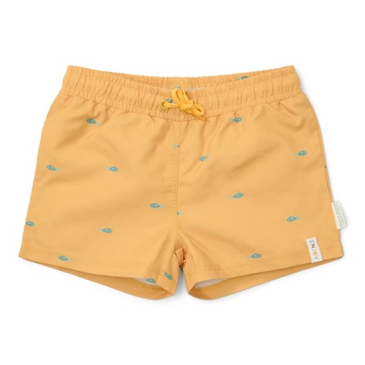 Little Dutch | Zwemshort Boys Seashells Sunny Yellow