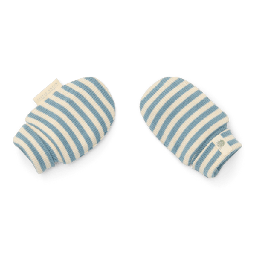 [553093] Little Dutch | Antikrabwantjes Boys Stone Blue Stripe