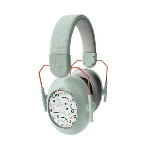 [553097] Kidywolf | Kidynoise Koptelefoons Met Ruisonderdrukking Groen