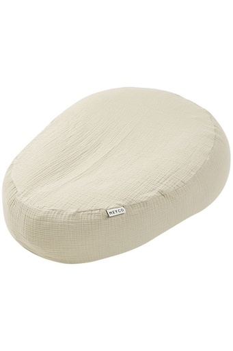 [553272] Meyco | Hoes vr Positioneringskussen Pre-Washed Hydrofiel Soft Sand Relax Cover