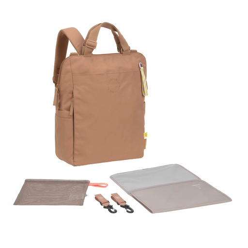 [553412] Laessig | Verzorgingstas Conversion Backpack Almond Rugzak Bruin 30×14×41cm