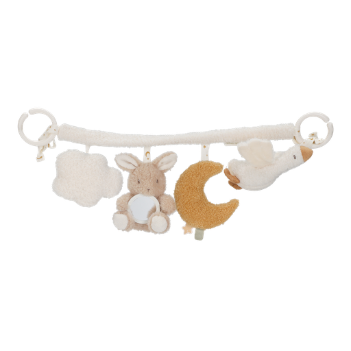[553467] Little Dutch | Wagenspanner Newborn Naturals Stroller Toy Chain 