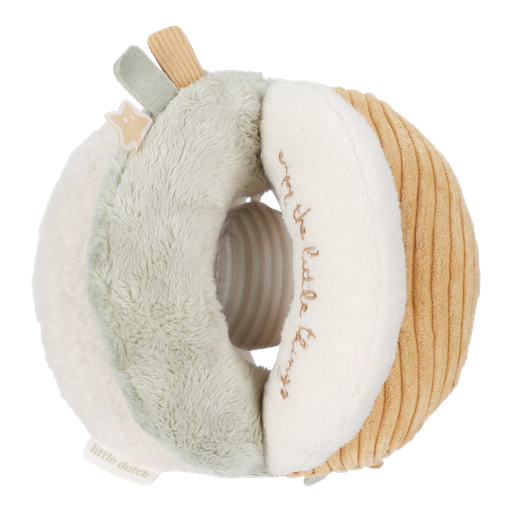 [553476] Little Dutch | Bal Newborn Naturals Grijpbal Grasping Ball 