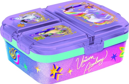 [553616] Unicorn Academy | Brooddoos met 3 Vakken