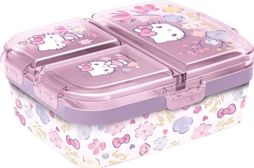 [553619] Hello Kitty | Brooddoos met 3 Vakken