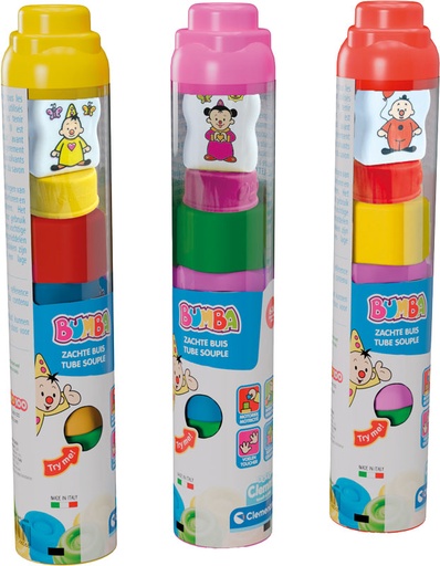 [553628] Bumba: Educatief Speelgoed Clemmy Tubes Ass. Zachte Buis