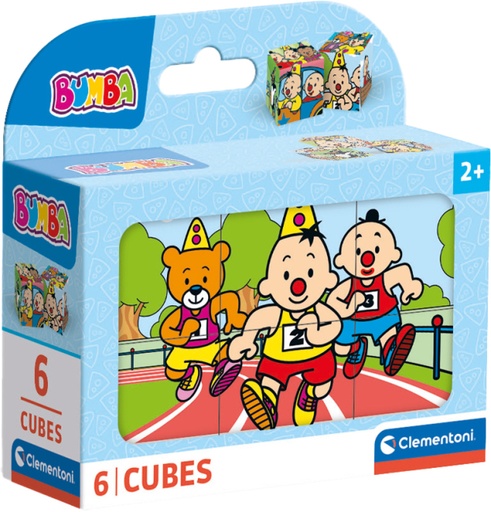 [553629] Bumba: Puzzel Puzzelblokken 6 stuks
