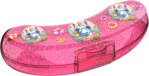 [553638] Lunch Buddies | Fruitdoos Banaan Unicorn Flower 230x85x50mm
