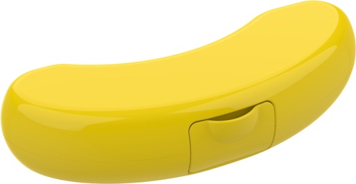 [553639] Lunch Buddies | Fruitdoos Banaan Geel 230x85x50mm